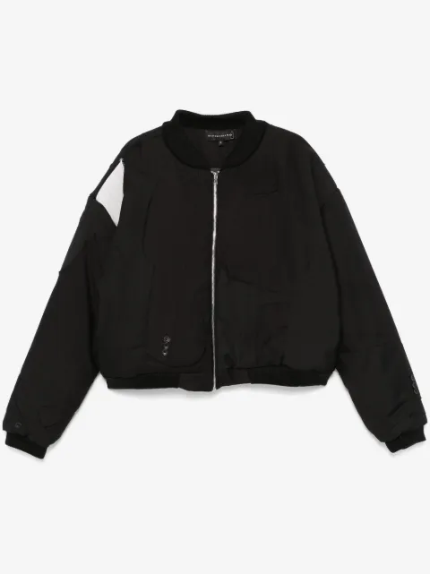 Who Decides War patchwork-design jacket