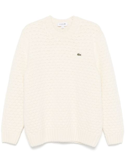 Lacoste wool crew-neck sweater Men