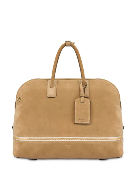 Moschino tote con detalle de cierre