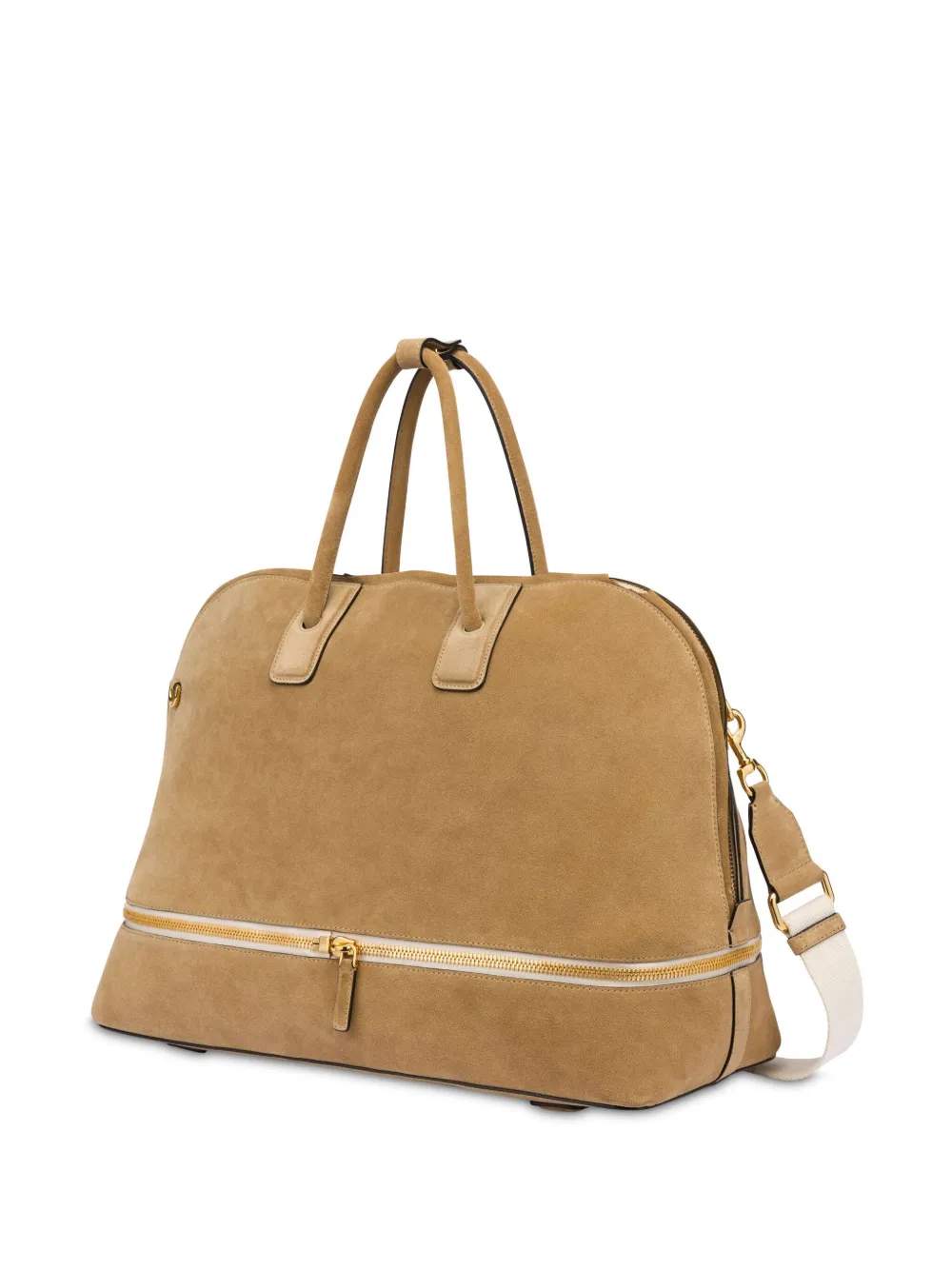 Moschino Shopper met ritsdetails - Beige