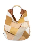 Moschino patchwork tote bag - Brown