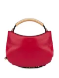 Moschino Handle Me debossed logo tote bag - Red