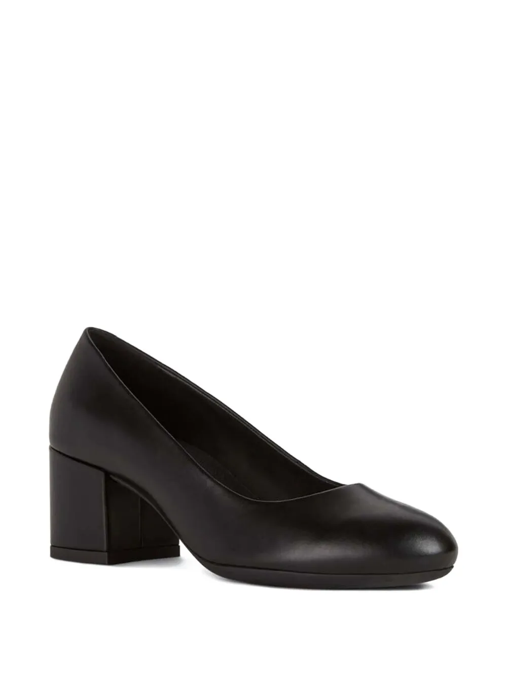 Geox 60mm Eleana block-heel pumps Black