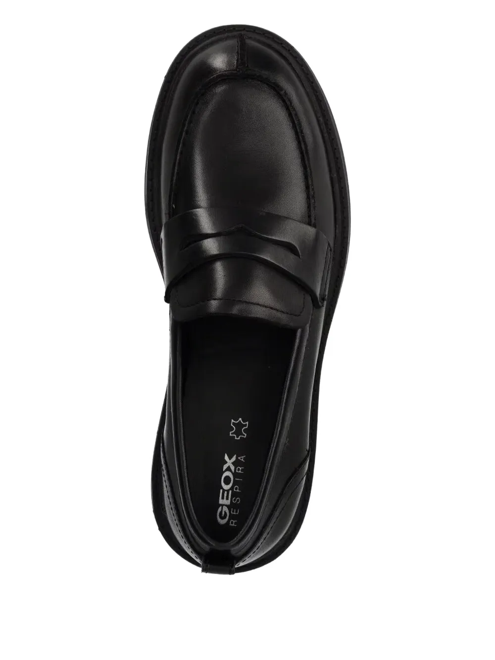 Geox chunky-sole loafers Black