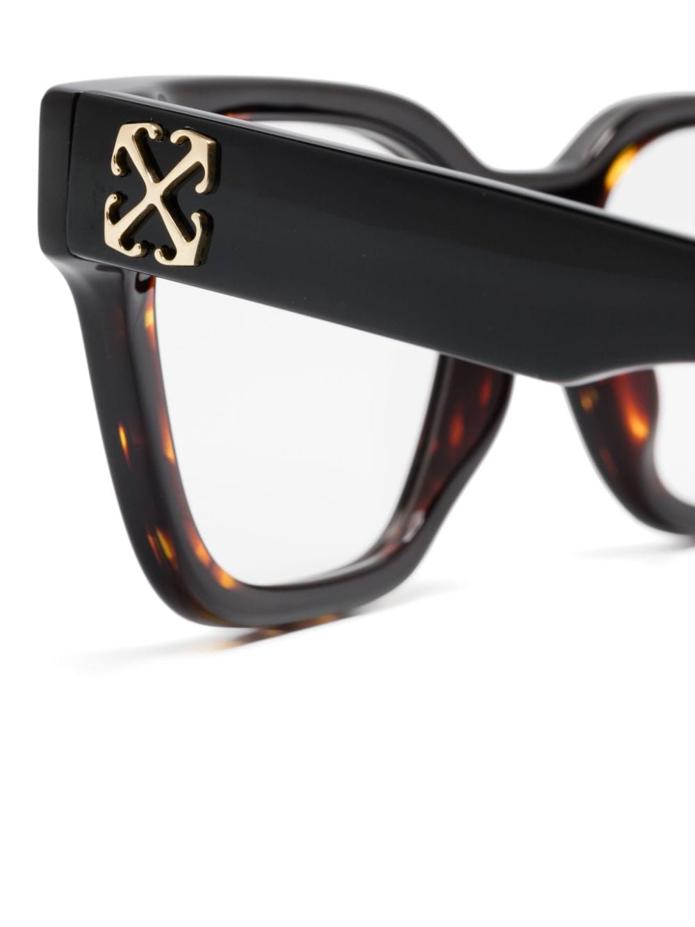 Shop Off-white Eyewear Oerj07p Glasses In Black