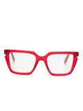 Off-White Eyewear Style 52 glasses - Red