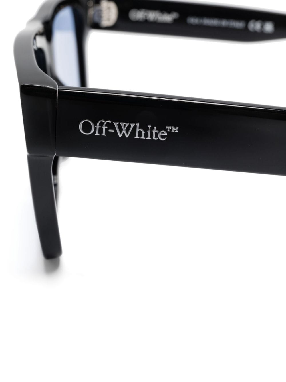 Shop Off-white Eyewear Oeri109 Sunglasses In Black