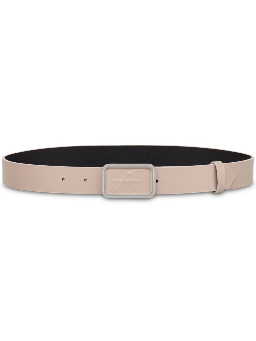Alberta Ferretti Leren gespriem Beige