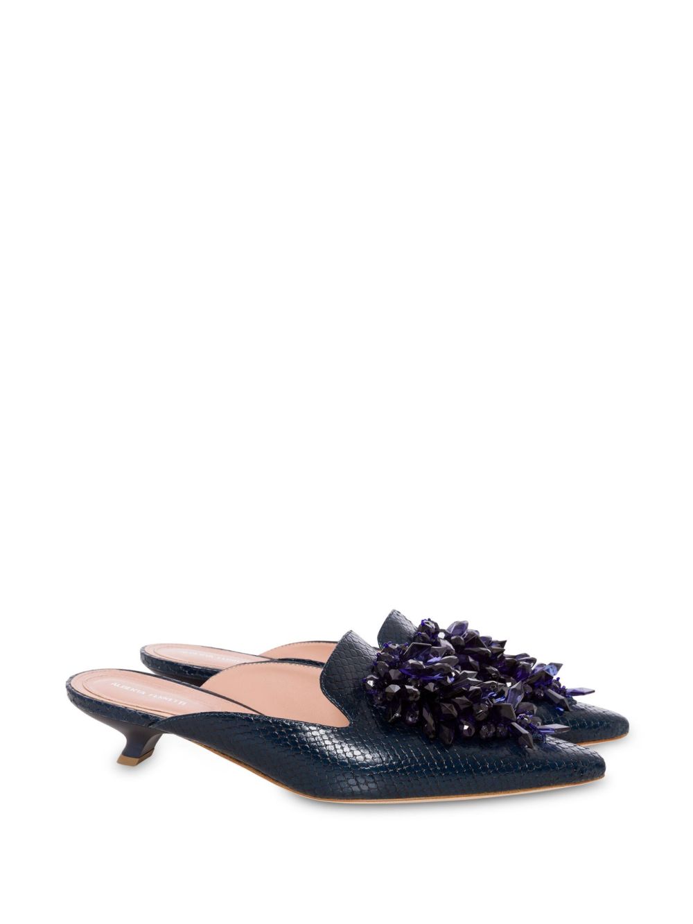 Alberta Ferretti Verfraaide muiltjes - Blauw