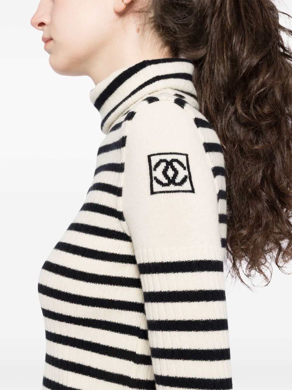 Affordable HOT SALE CHANEL 2000s CC mark sweater Women