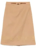 Celine Pre-Owned 2000 triomphe skirt - Neutrals