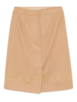 Celine Vintage linen skirt セリーヌ スカート リネン Celine Linen Midi Skirt – VAL MILA