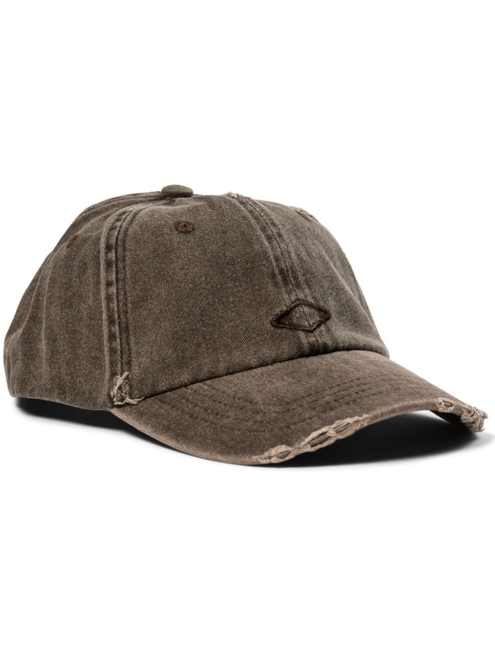 Han Kjøbenhavn Diamond distressed-effect cap