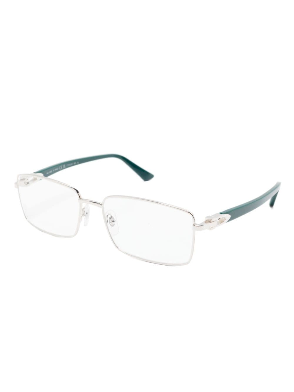 Cartier Eyewear C Décor bril - Groen