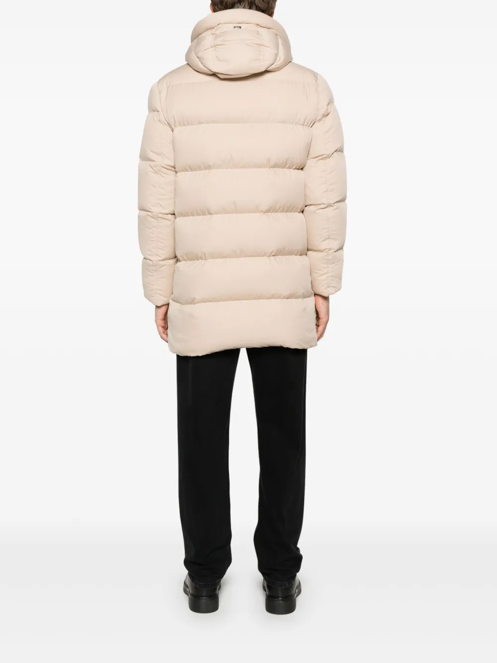 Herno Gewatteerde jas Beige
