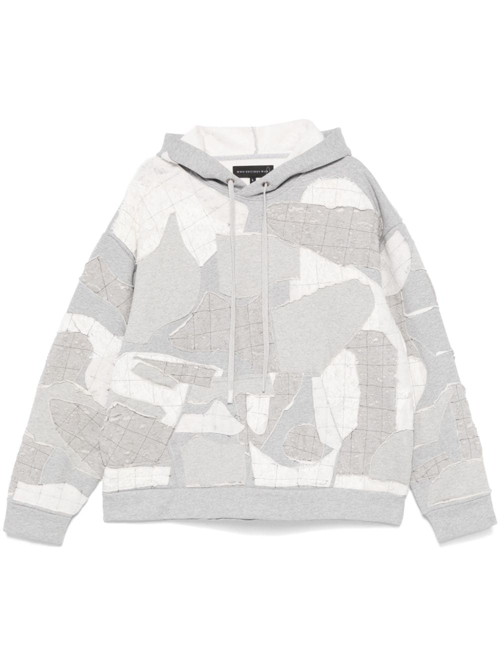 Shop Who Decides War Atom Hoodie In Grey