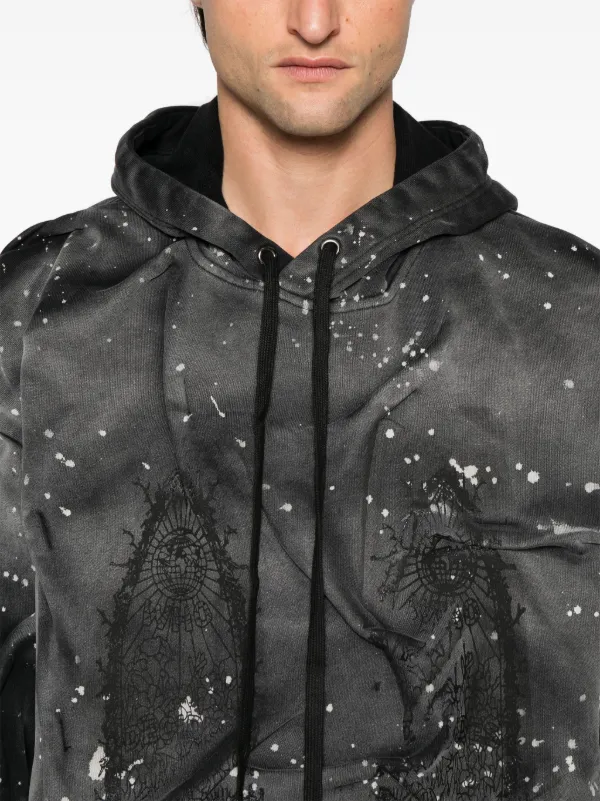 Who Decides War Gathered Thorn Hoodie | Grey | FARFETCH IN