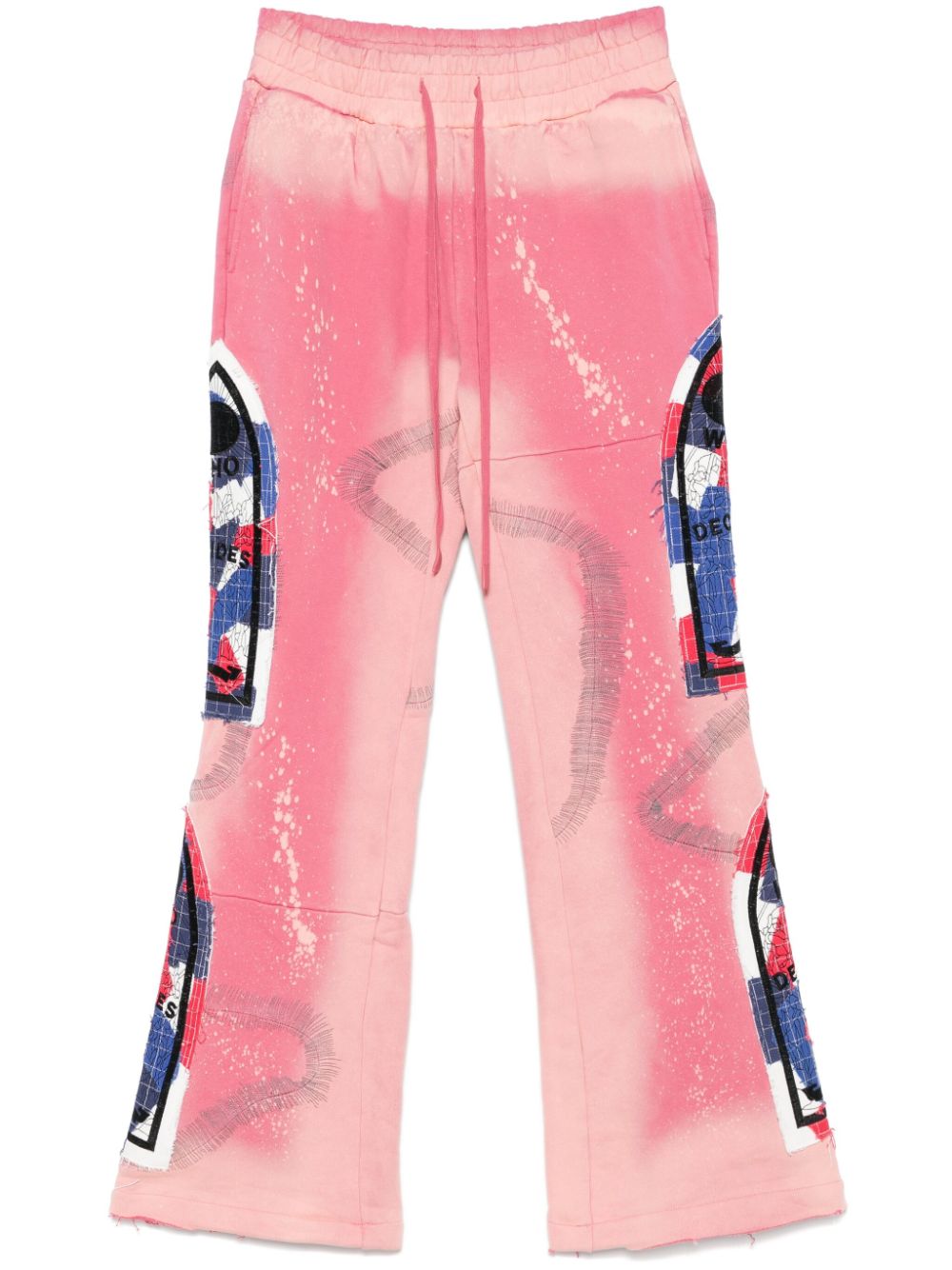 Who Decides War Glory track pants - Pink