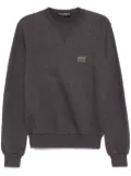Dolce & Gabbana logo-patch sweatshirt - Grey