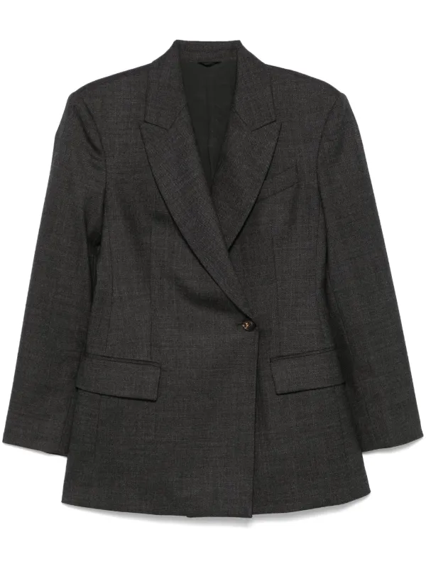 Brunello Cucinelli ダブルジャケット | グレー | FARFETCH JP