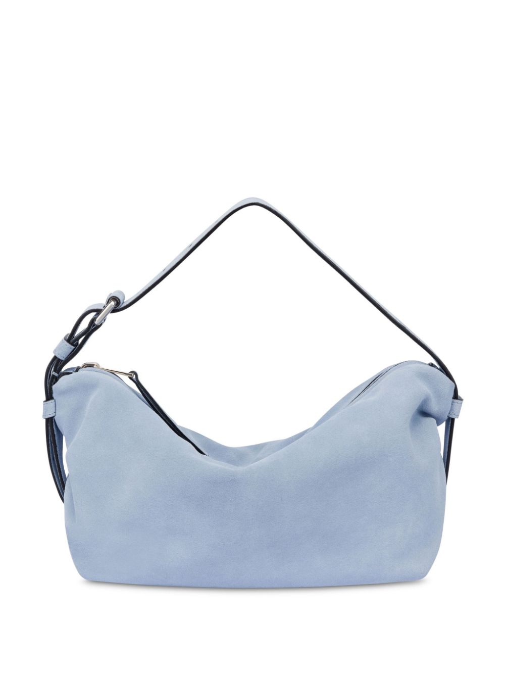 Moschino Suède schoudertas Blauw