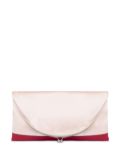 Moschino ball chain shoulder strap clutch - Pink