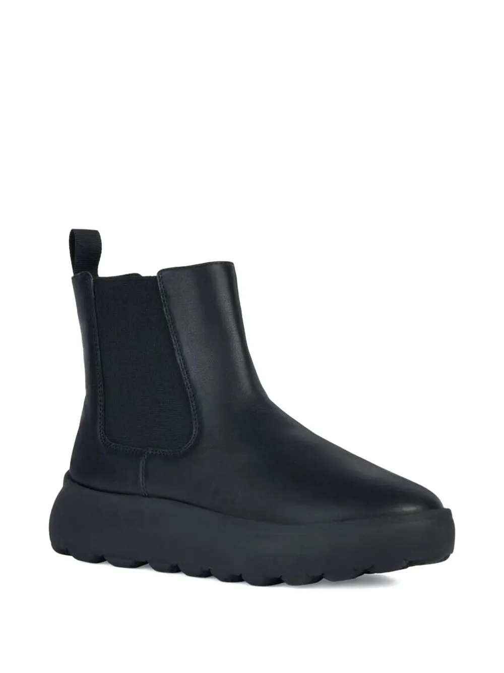 Geox rubber-sole Chelsea boots Black