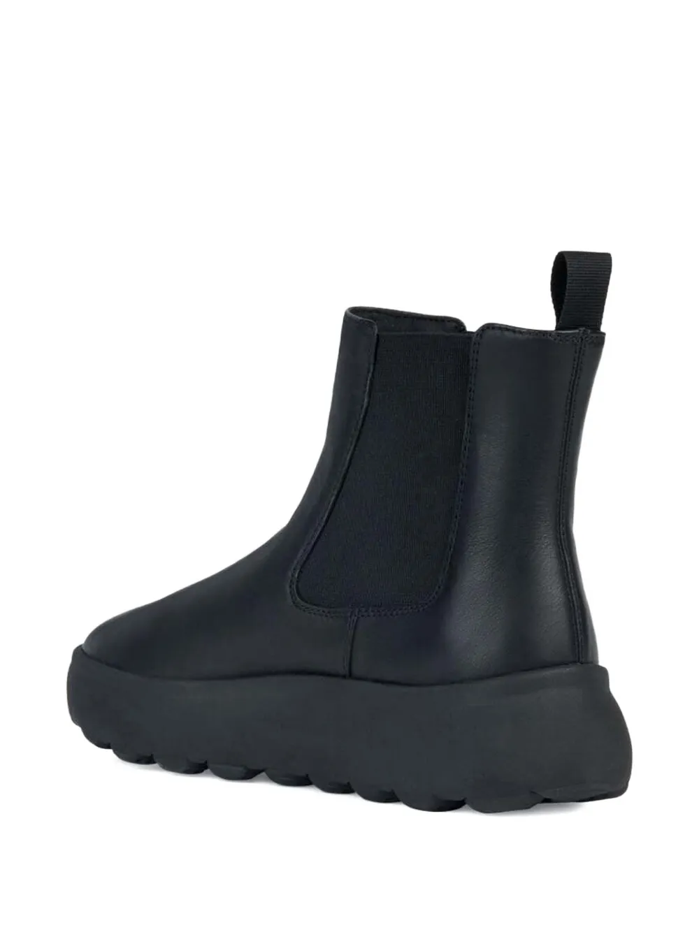 Geox rubber-sole Chelsea boots Black