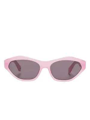 Off-White Eyewear Oeri サングラス | ピンク | FARFETCH JP