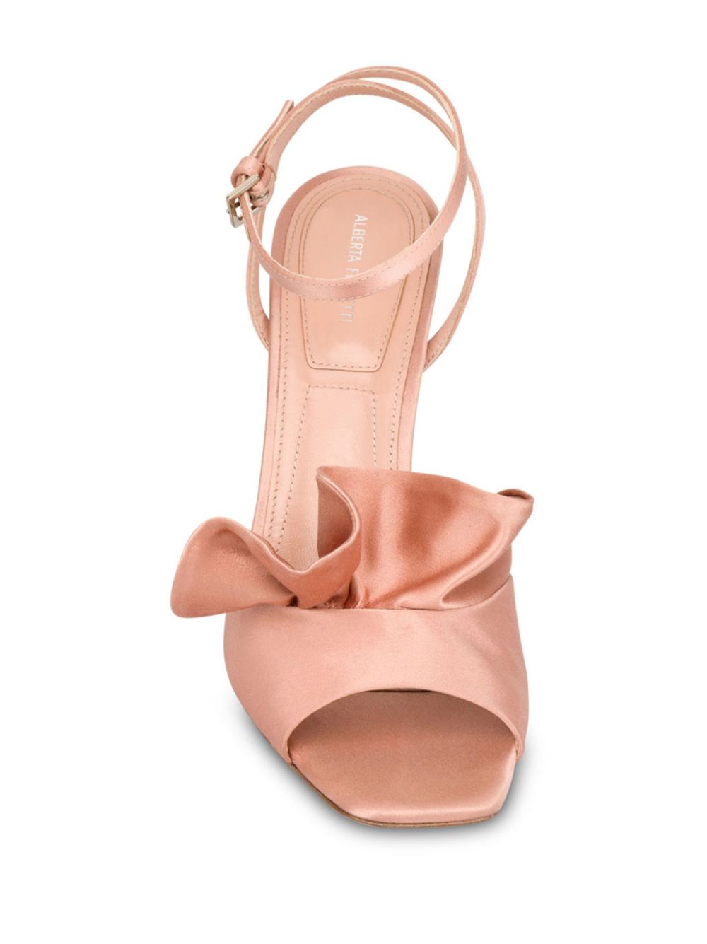 Alberta Ferretti Sandalen met ruches Roze