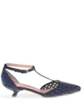 Alberta Ferretti leather pumps - Blue