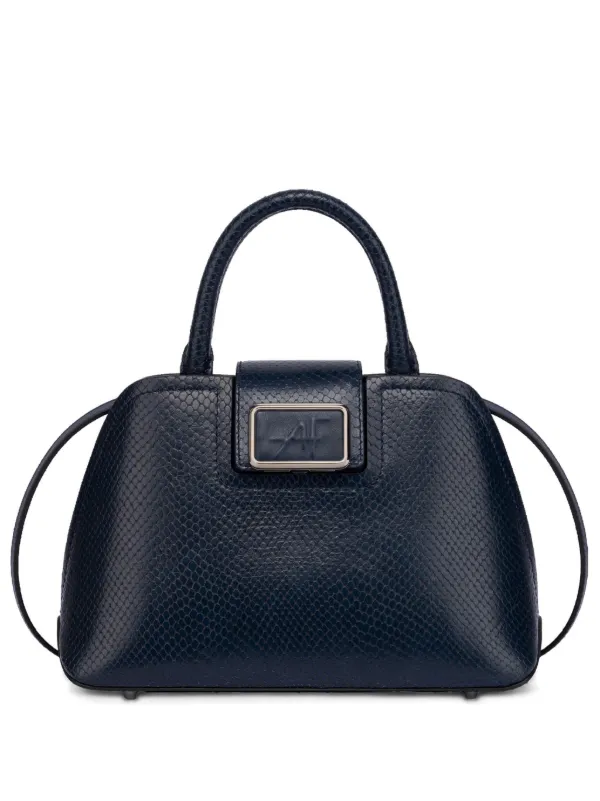 Alberta Ferretti Albi 33 Tote Bag Blue FARFETCH EG