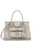 Alberta Ferretti leather shoulder bag - Grey