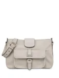 Alberta Ferretti leather shoulder bag - Grey