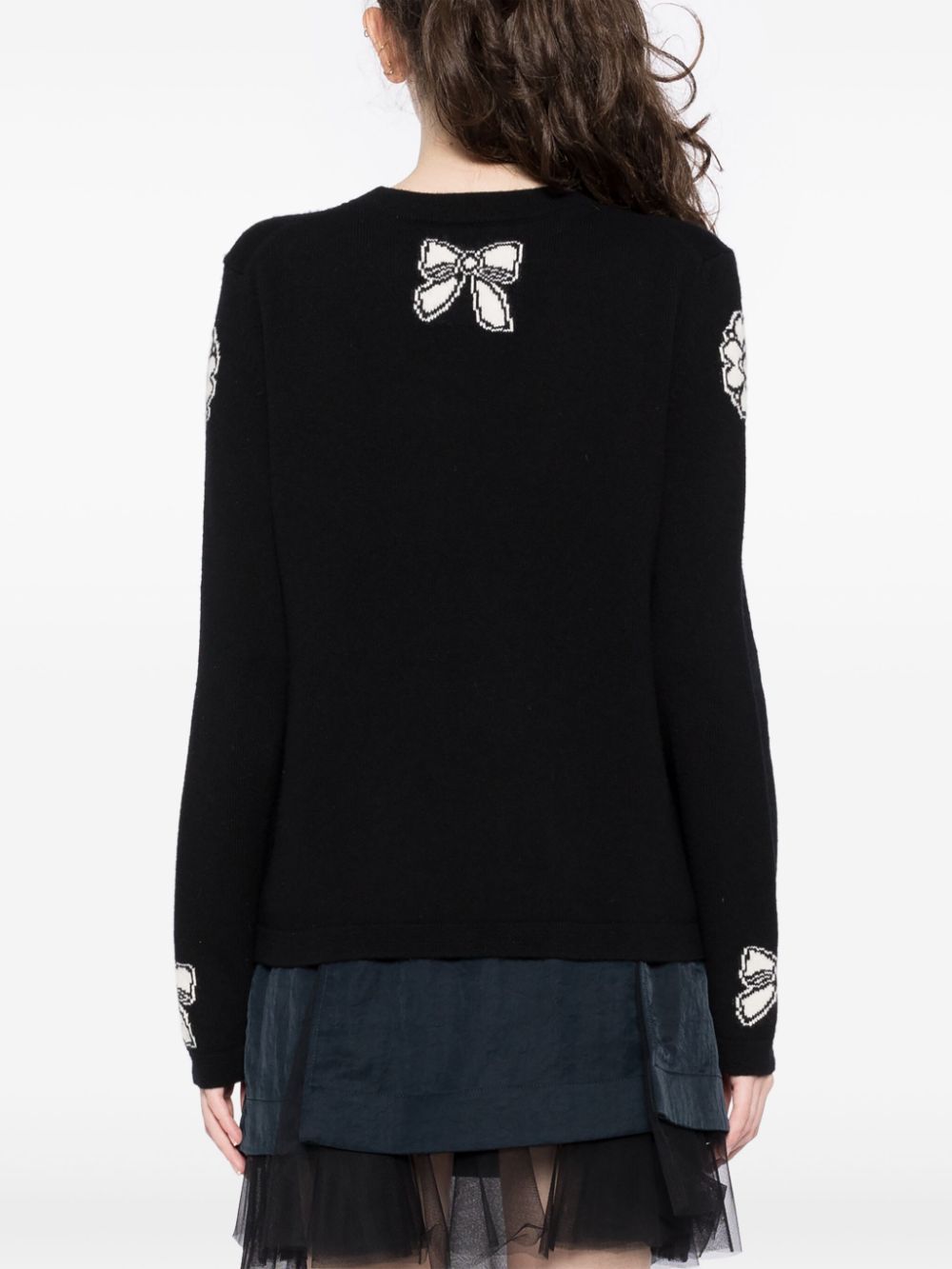 CHANEL 2000s Camellia sweater Women