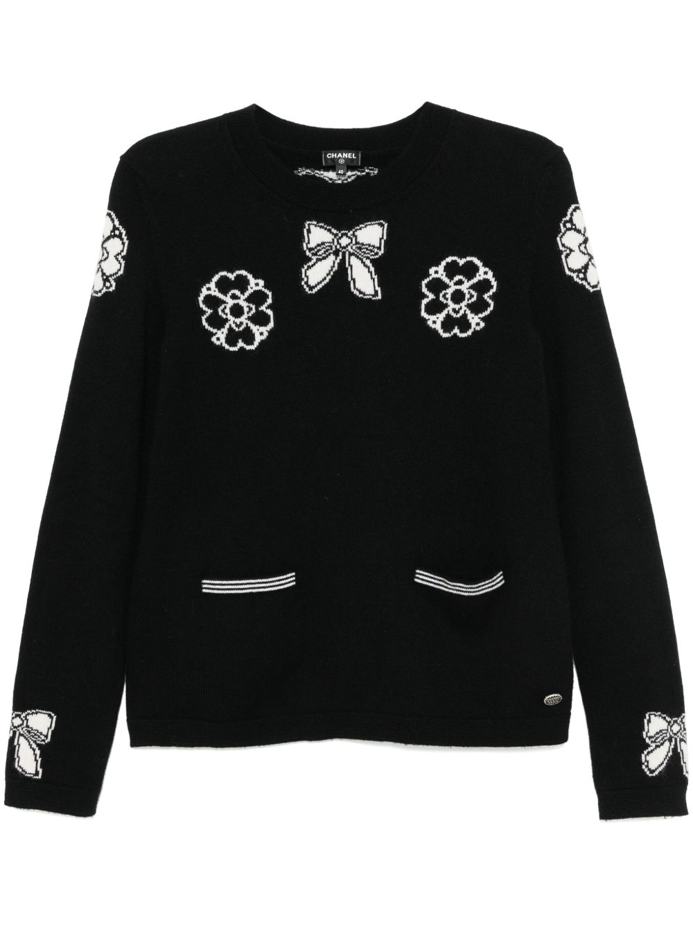 CHANEL 2000s Camellia sweater Women