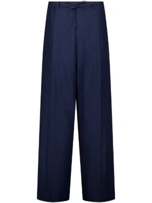 Balenciaga テーラードパンツ Balenciaga レイヤード テーラードパンツ | ブラック | FARFETCH JP