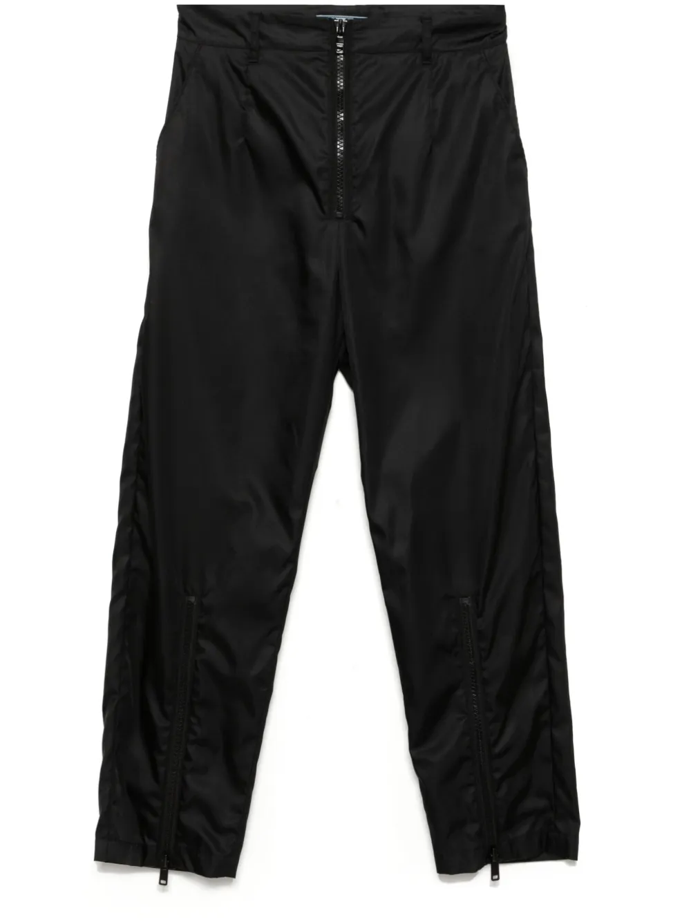 Prada Pre-Owned 2000s zip fastening pants | Black | Image 1