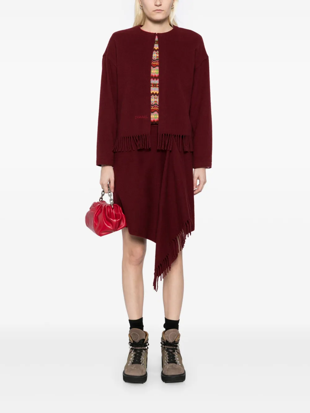 CHANEL Pre-Owned Set con frange anni '90 | Image 2