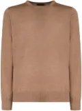 Fay crew-neck wool jumper - Neutrals