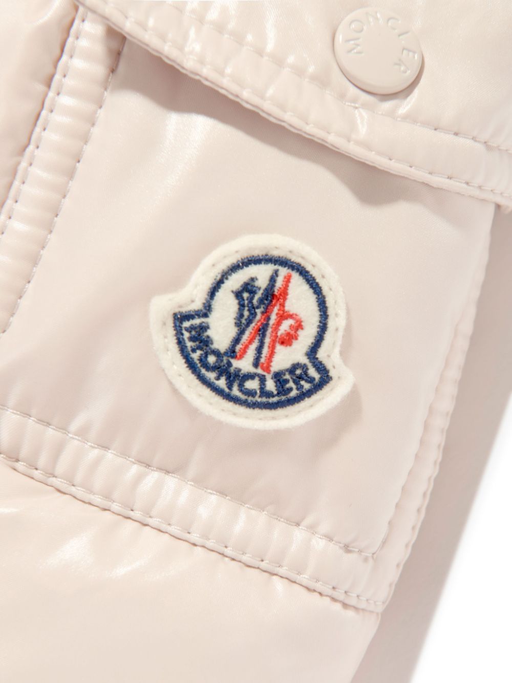 Moncler Enfant Badyf donsjack Beige