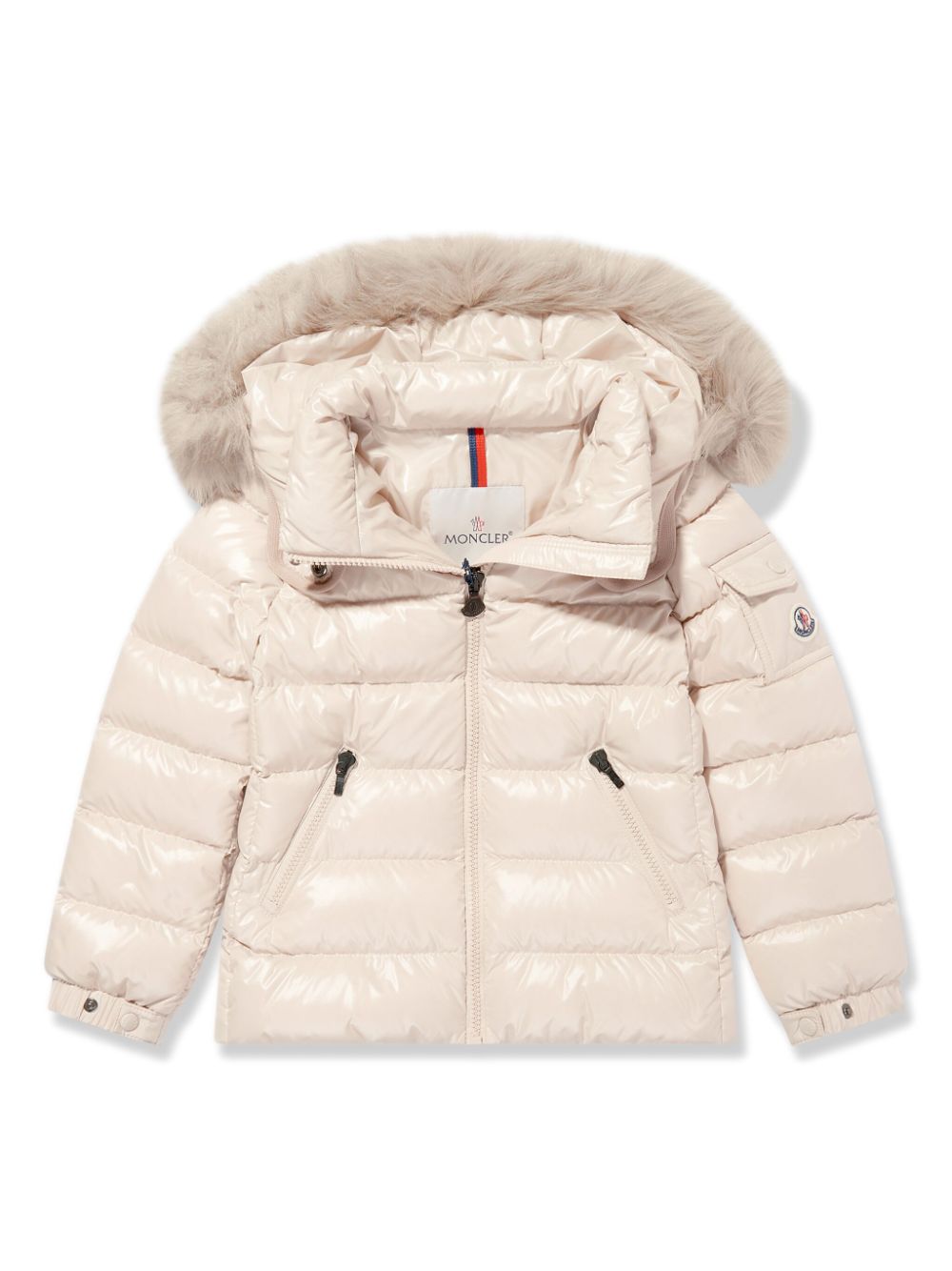 Moncler Enfant Badyf donsjack Beige