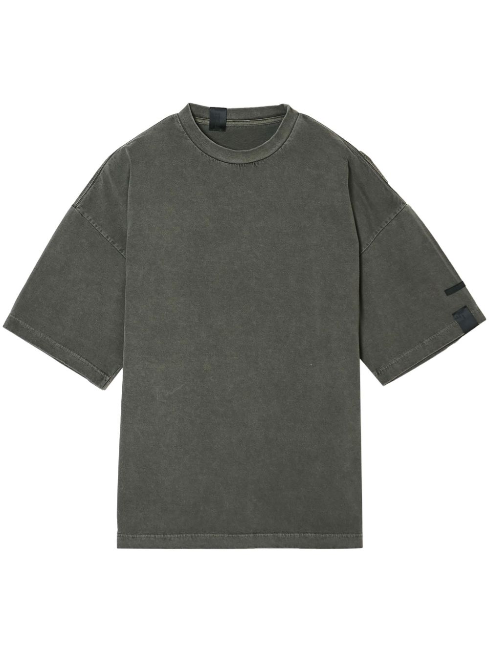 N.hoolywood Logo-appliqué T-shirt In Gray