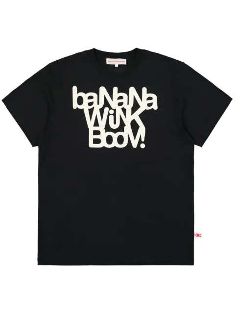 Walter Van Beirendonck playera Banana Wink Boom