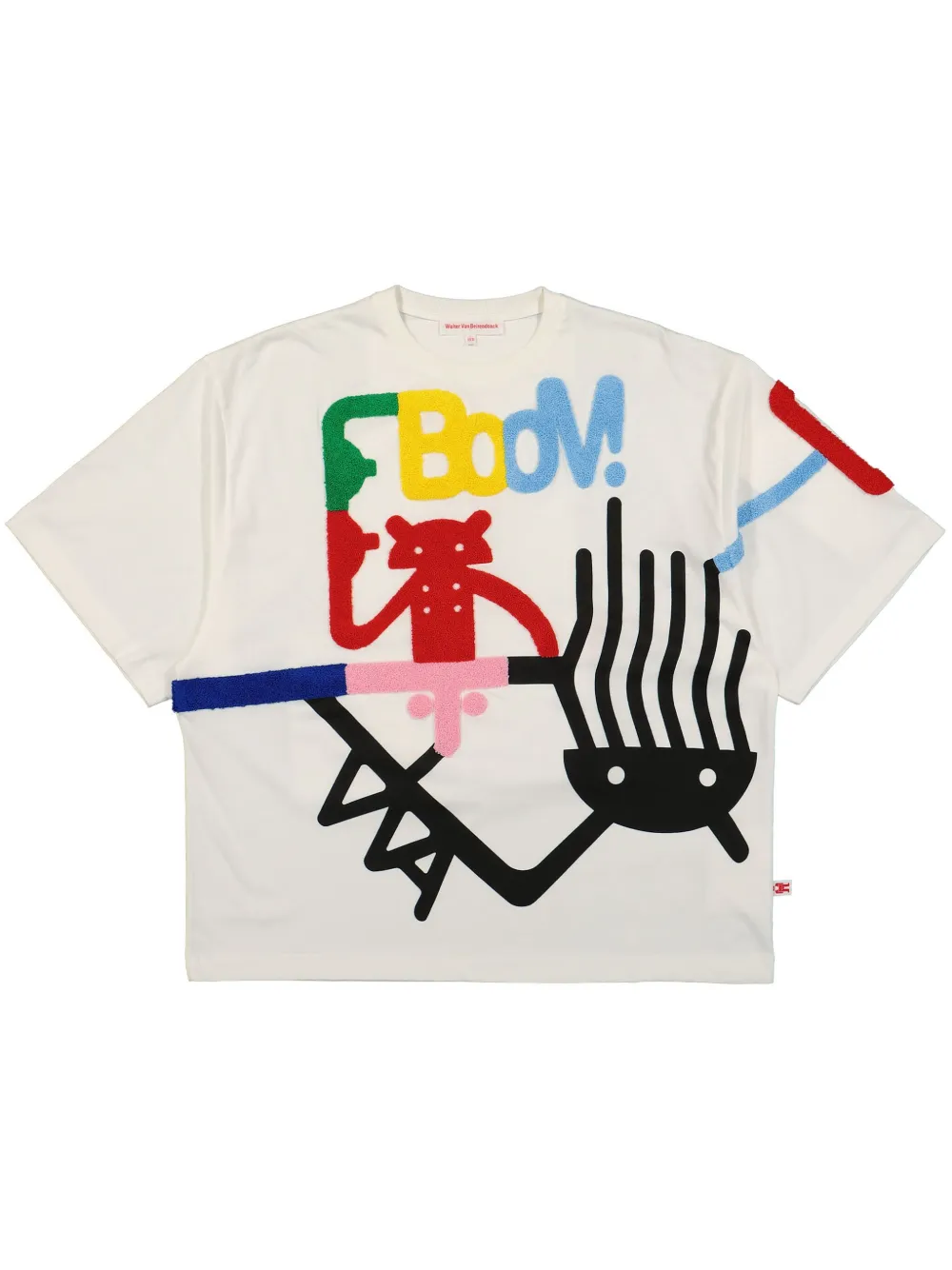 WALTER VAN BEIRENDONCK ALIEN ACTION T-SHIRT