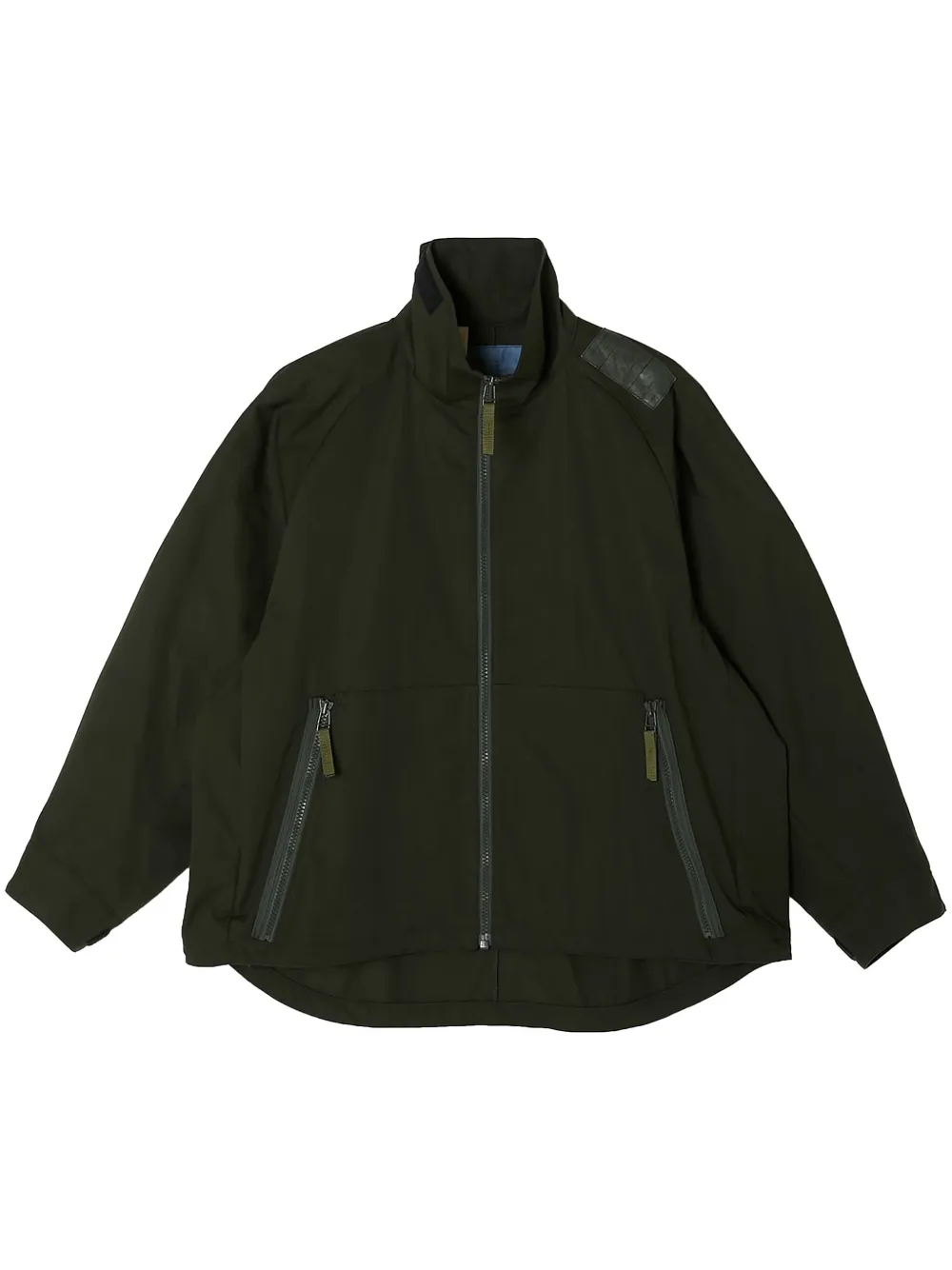 N.HOOLYWOOD stand-collar jacket - Green