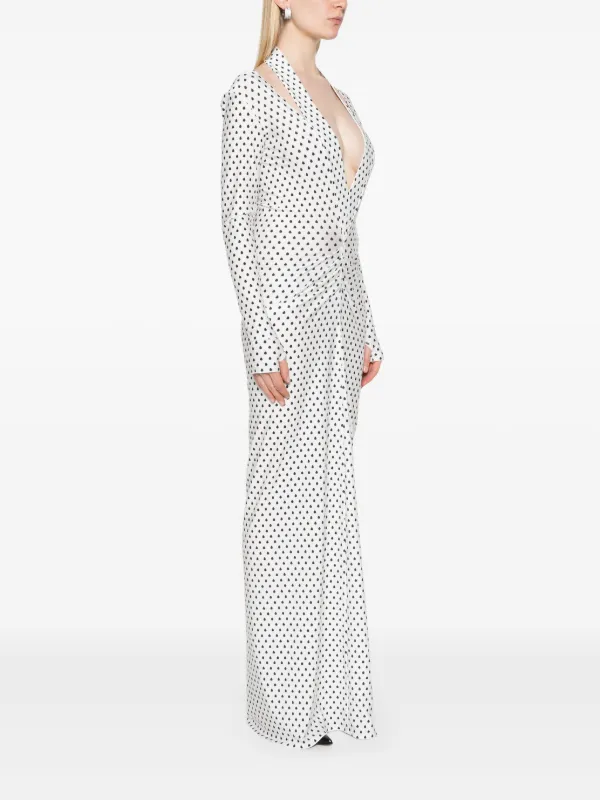 long sleeve gray maxi dress High neck long sleeve fit and flare maxi dress
