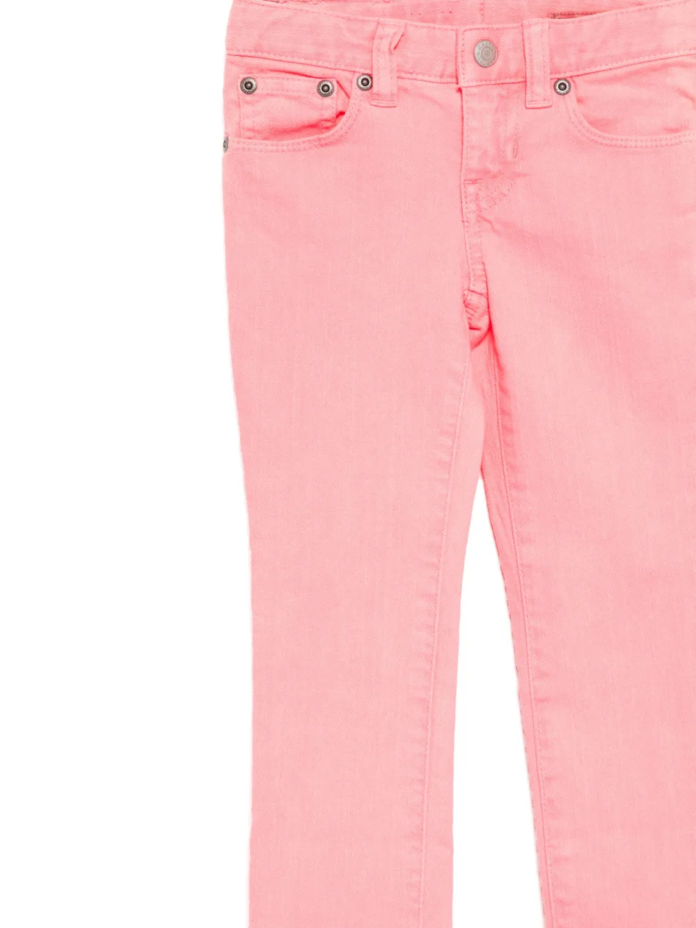 POLO RALPH LAUREN KIDS Straight jeans Roze