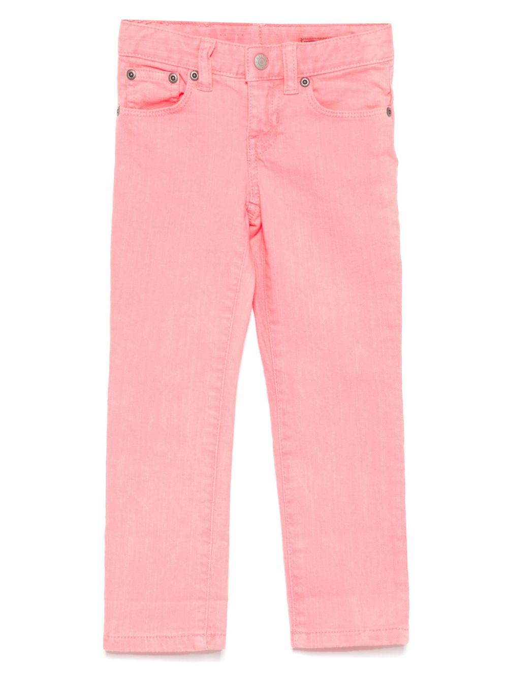 POLO RALPH LAUREN KIDS Straight jeans Roze