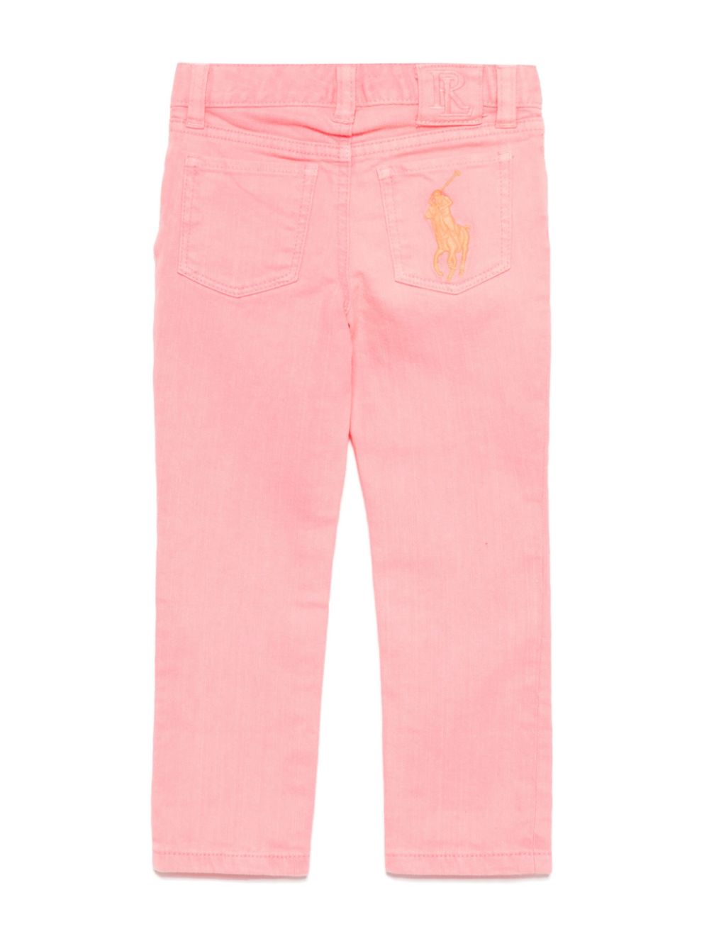 POLO RALPH LAUREN KIDS straight-leg jeans - Pink